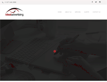 Tablet Screenshot of idealadvertising.net